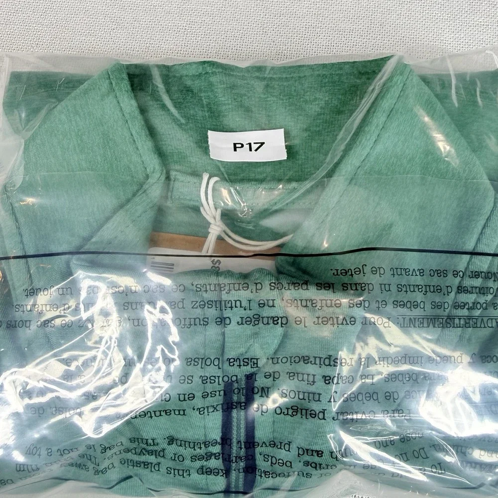 Marine Layer Men's Small green 1/4 Zip Weekend Sport Stretch Pullover Sweatshirt